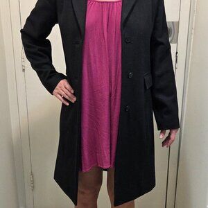 Professional & Elegant Black Women's Coat